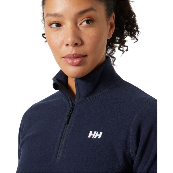 2025 Helly Hansen Dames Daybreaker 1/2 Zip Fleece 50845 - Navy